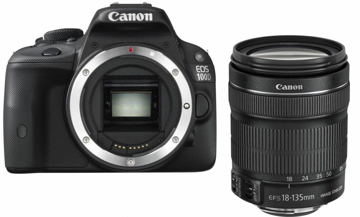 Зеркальный фотоаппарат Canon EOS 100D Kit 18-135 IS STM