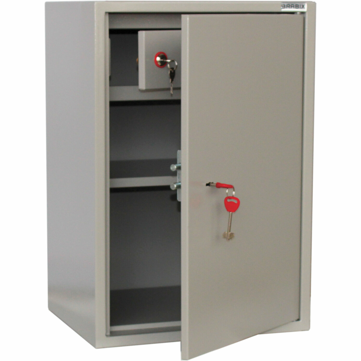 Шкаф металлический для документов BRABIX "KBS-011Т", 613х420х350 мм, 15 кг, трейзер, сварной, 291152 - фотография № 1