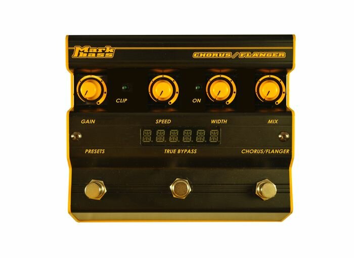 MARKBASS CHORUS FLANGER Педаль эффектов CHORUS-FLANGER; программируемые пресеты по USB