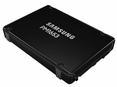 Накопитель SSD 2.5'' Samsung MZILG960HCHQ-00A07 PM1653 960GB SAS 24Gb/s 4200/1200MB/s IOPS 600K/55K DWPD 1