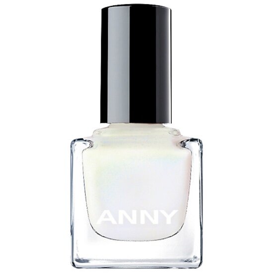 Лак для ногтей ANNY тон 318.90, Снежный с легким розовым перламутровым отблеском