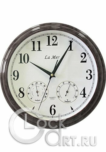 Настенные часы La Mer Wall Clock GD115-GREY