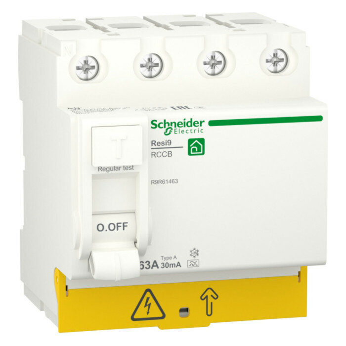 УЗО Schneider Electric Resi9 4P 63А 30 мА (A) R9R61463