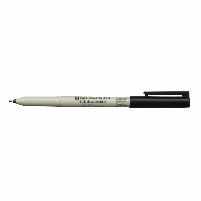 Ручка капиллярная Calligraphy Pen черная толщина линии 1 мм, 1435990
