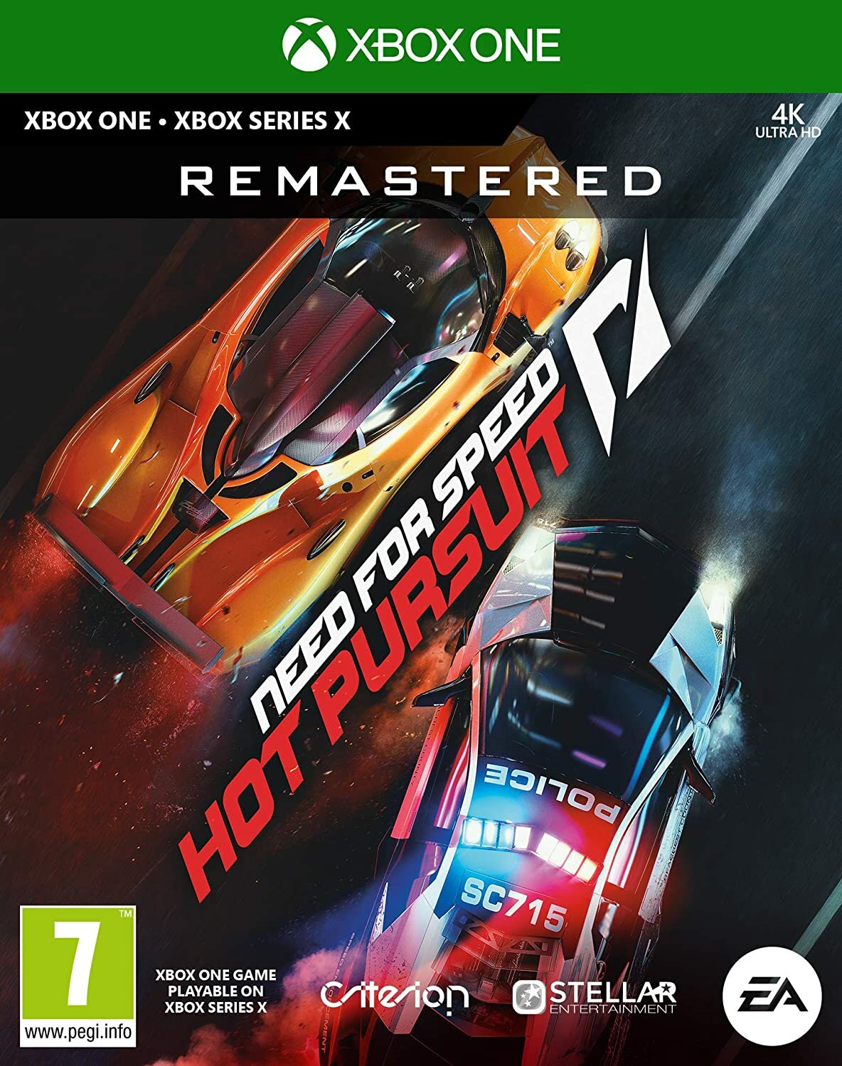 Need for Speed: Hot Pursuit – Remastered (русские субтитры) (Xbox One / Series)