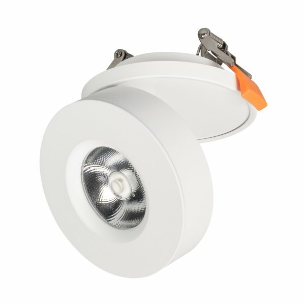Arlight Светильник LGD-MONA-BUILT-R100-12W White5000 (WH, 24 deg)