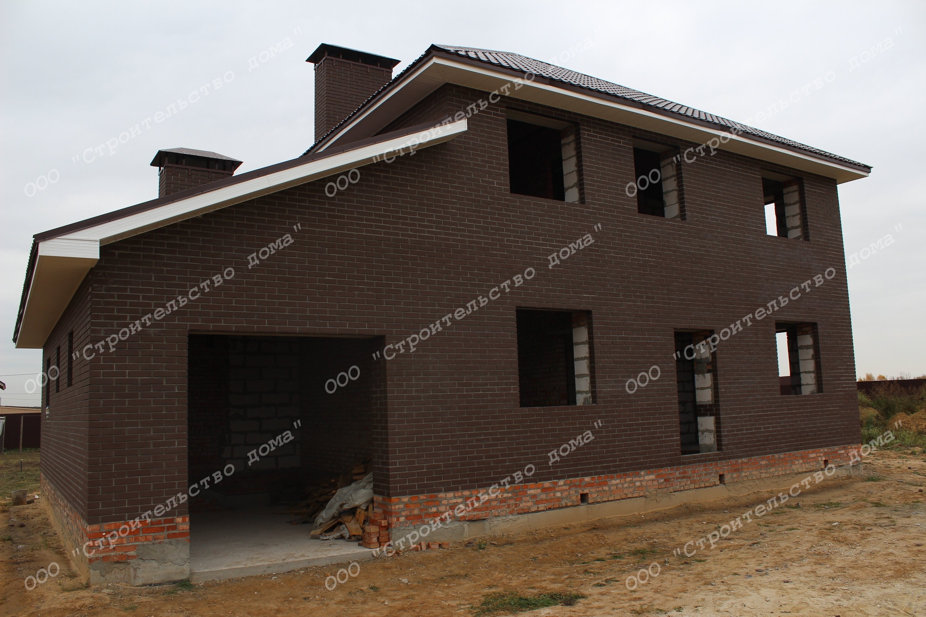 Проект жилого дома SD-proekt 22-0034 (185,5 м2, 14,55*10,0 м, газобетонный блок 375 мм, облицовочный кирпич) - фотография № 7