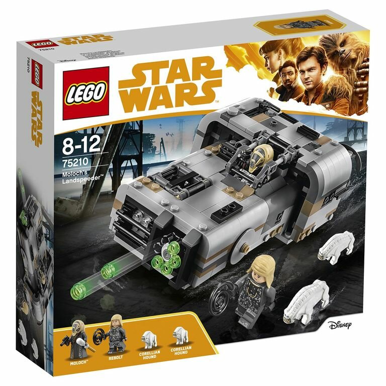 LEGO Star Wars TM Конструктор Спидер Молоха, 75210