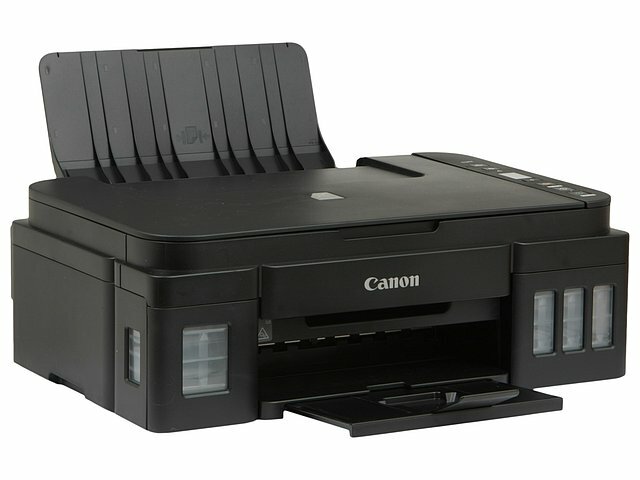 Многофункциональное устройство Canon Многофункциональное устройство Canon PIXMA G2411 A4, струйный, принтер + сканер + копир, ЖК, черный (USB2.0)