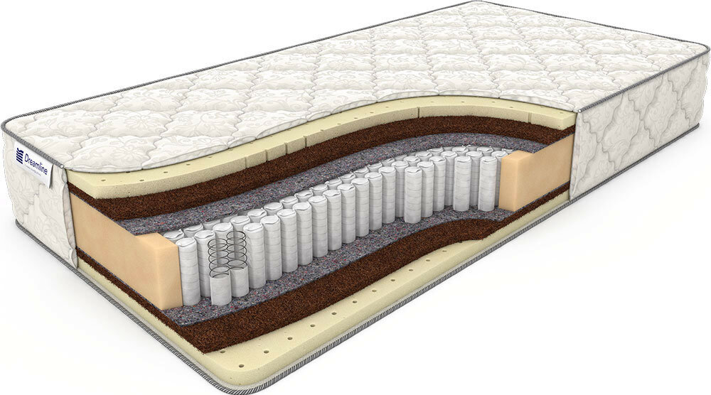 Матрас Dreamline Prime Medium S1000 (х/б жаккард) (110 / 185)