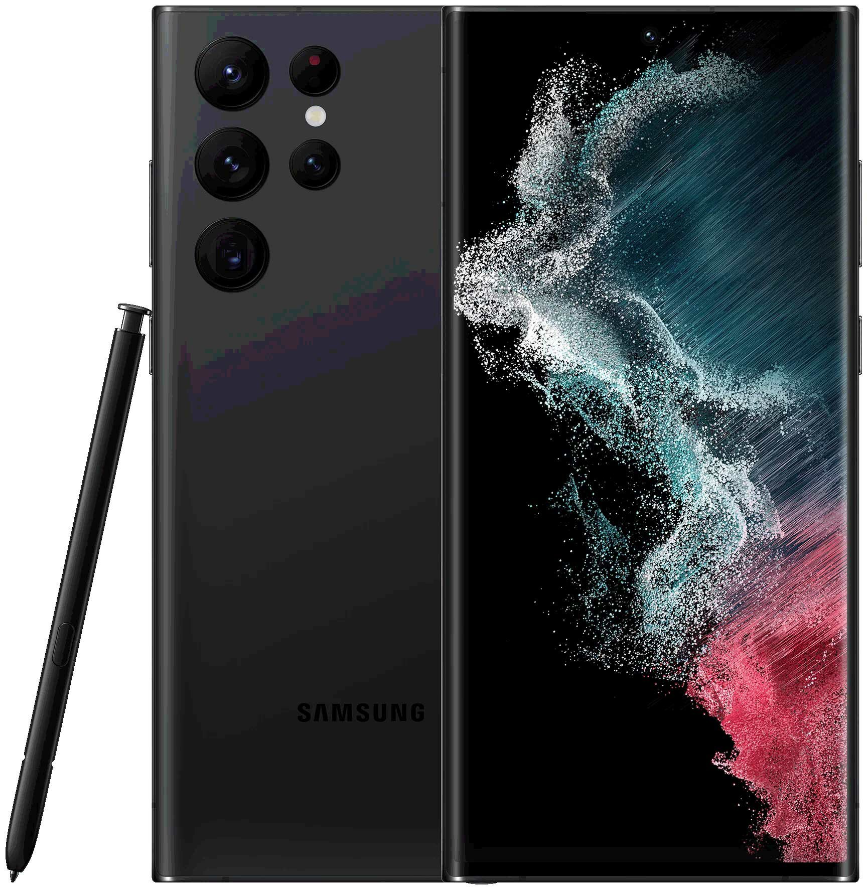 Смартфон Samsung Galaxy S22 Ultra S908 12/256Gb EU Black
