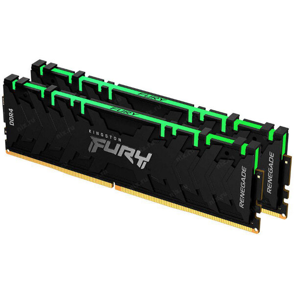 Оперативная память Kingston DRAM 16GB 4266MHz DDR4 CL19 DIMM (Kit of 2) FURY Renegade RGB EAN: 740617321685