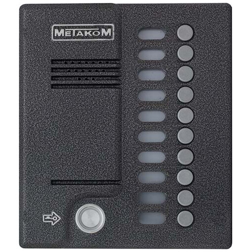 MK10.2-TM4E блок вызова домофона Метаком