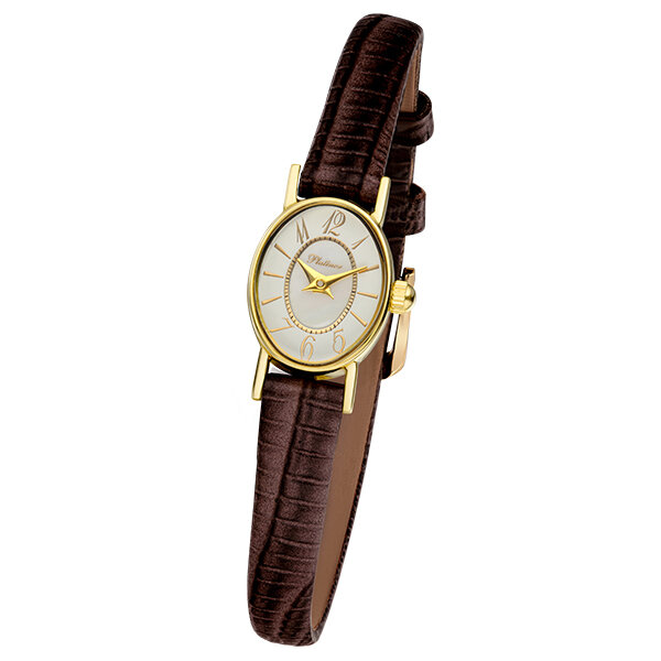 Platinor Женские золотые часы Александра, арт. 444630.110