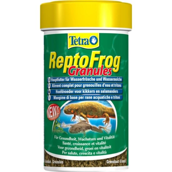 Корм TETRA ReptoFrog Granules для лягушек и тритонов 100 мл.