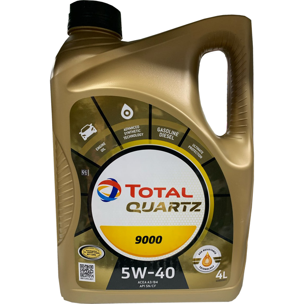   Total Quartz 9000 5w-40 (4 .)