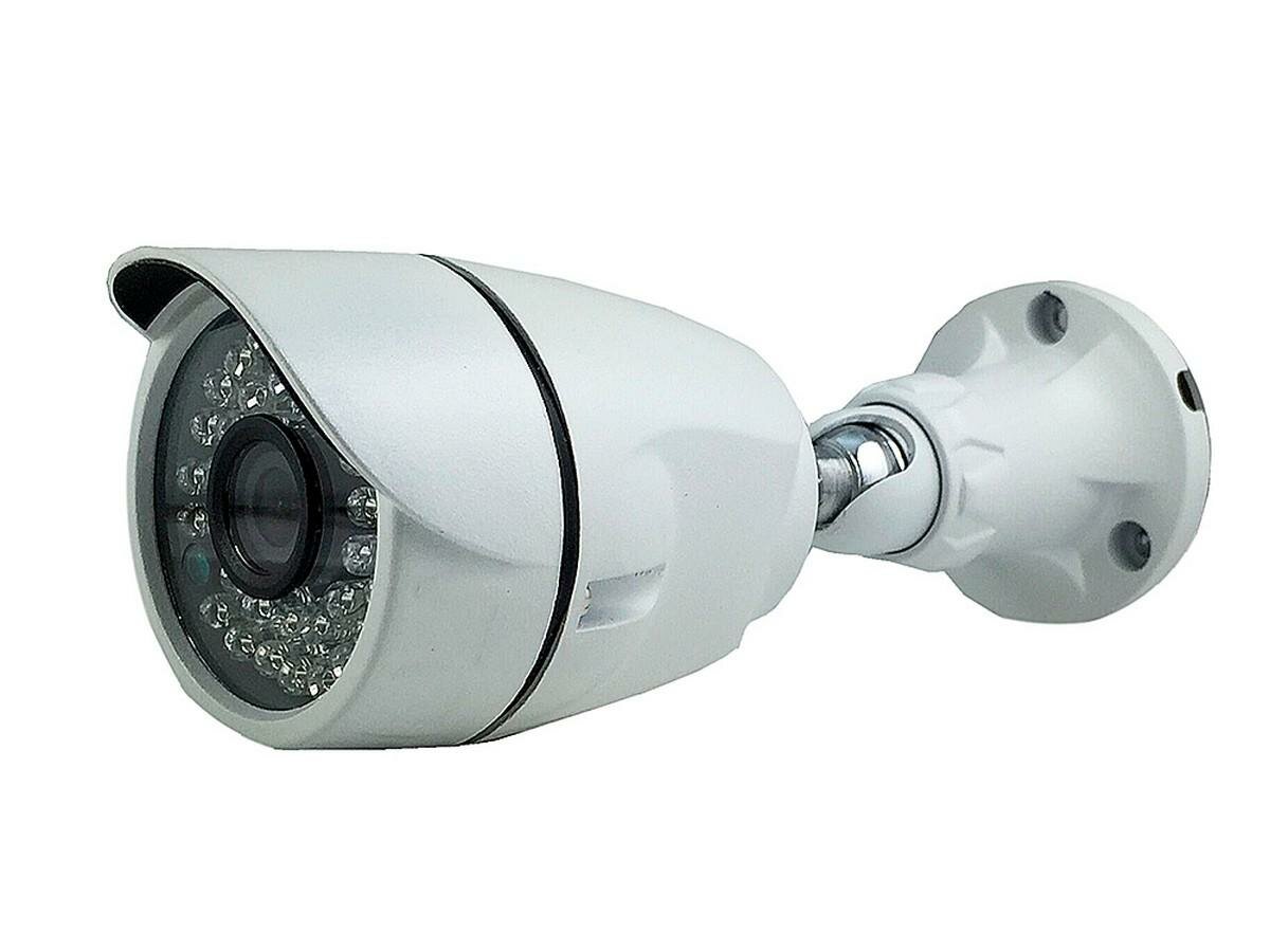 KDM 053-5 - внешняя видеокамера для видеонаблюдения 5MP AHD (TVI CVI) - уличные камеры для дома разрешение 5 Мп в подарочной упаковке