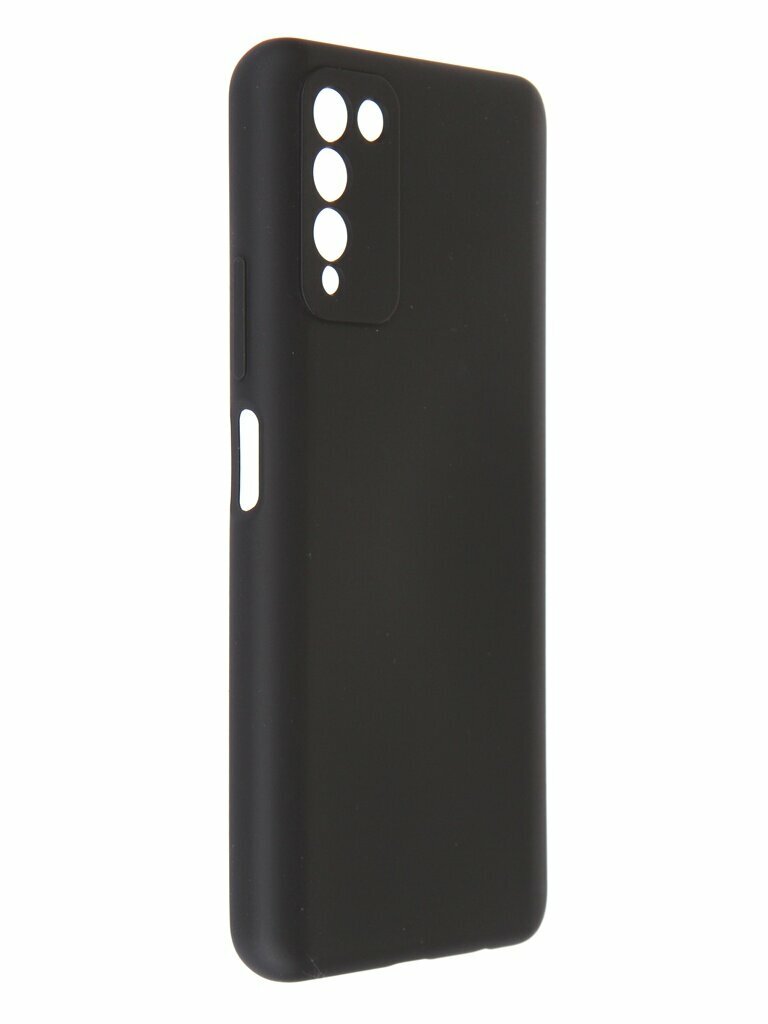 Чехол Pero для Honor 10X Lite Liquid Silicone Black PCLS-0061-BK