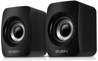 Колонки Sven 130 питание от usb 6 Вт - чёрные