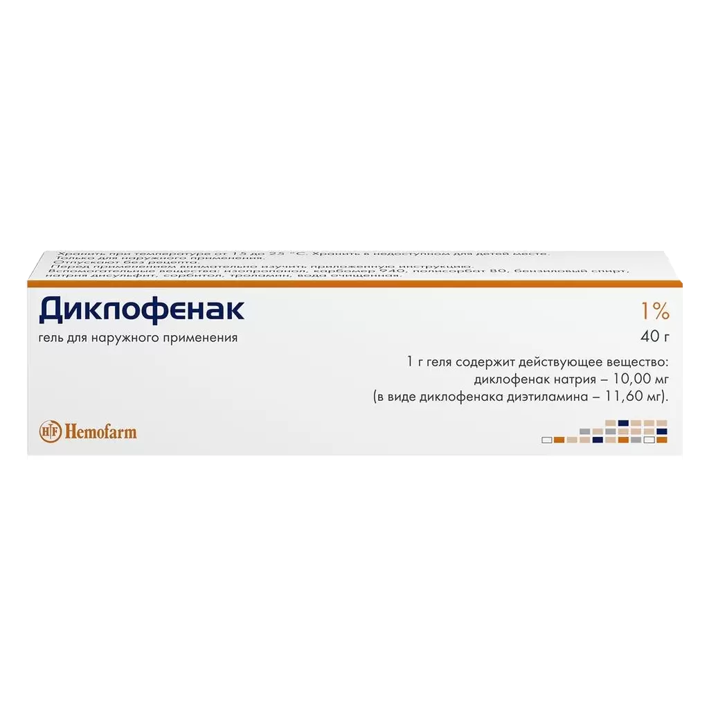 Диклофенак гель