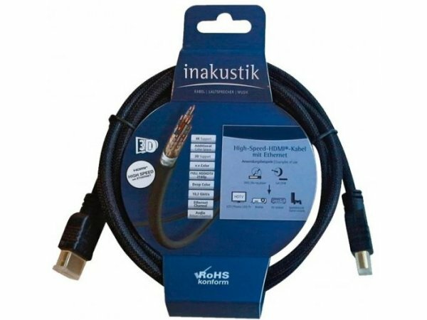 Кабель Inakustik HDMI, 1.5 m, 313990015