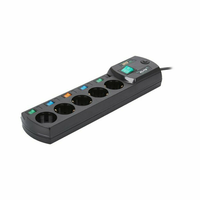 Сетевой фильтр Most ERG 5 Sockets 2m Black