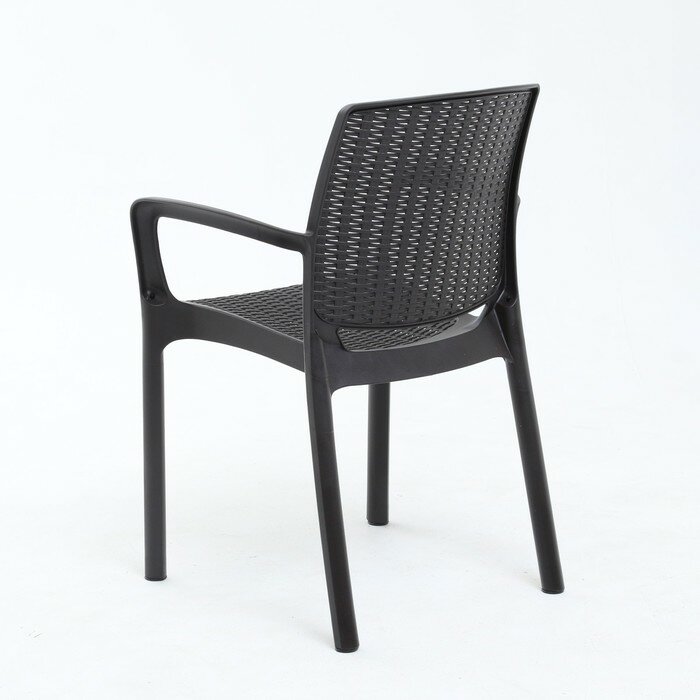 Кресло "Rodos" 55 х 59 х 82 см, венге - фотография № 4