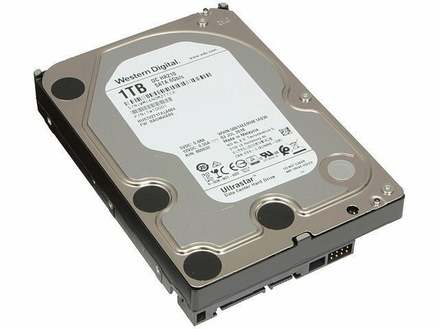 Жесткий диск WD Ultrastar DC HA210 HUS722T1TALA604 1Тб HDD SATA III 3.5" [1w10001]