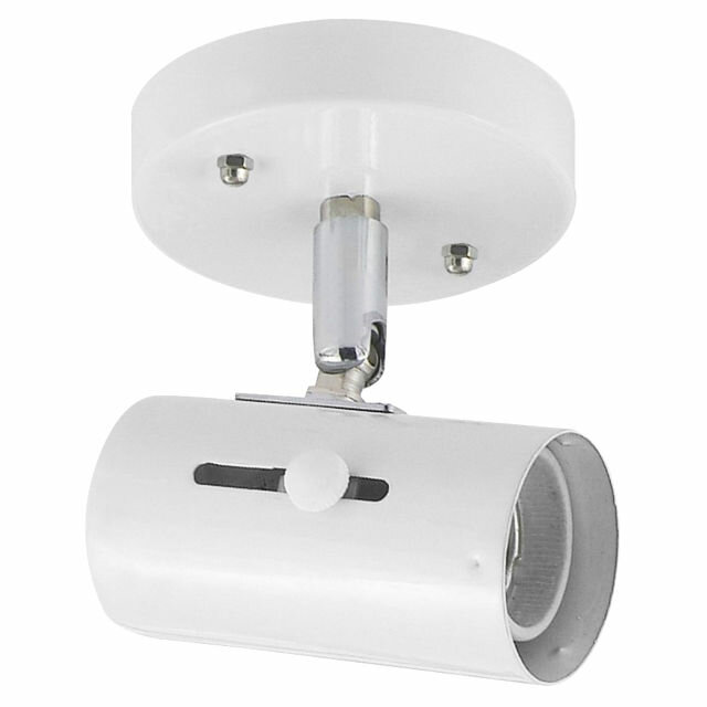 фото Спот de fran kraz е27 1х40вт белый