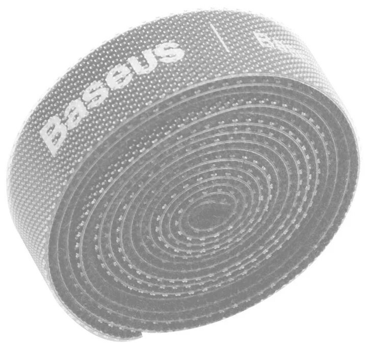 Хомут Baseus Rainbow Circle Velcro Straps 300 мм серый