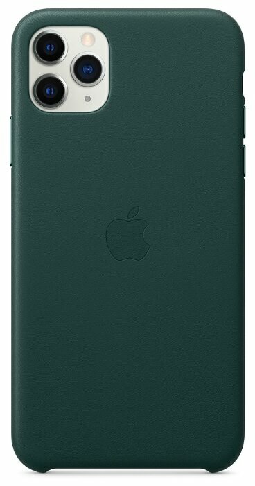 Чехол-накладка Apple Leather Case для iPhone 11 Pro Max - Forest Green (MX0C2ZM/A)