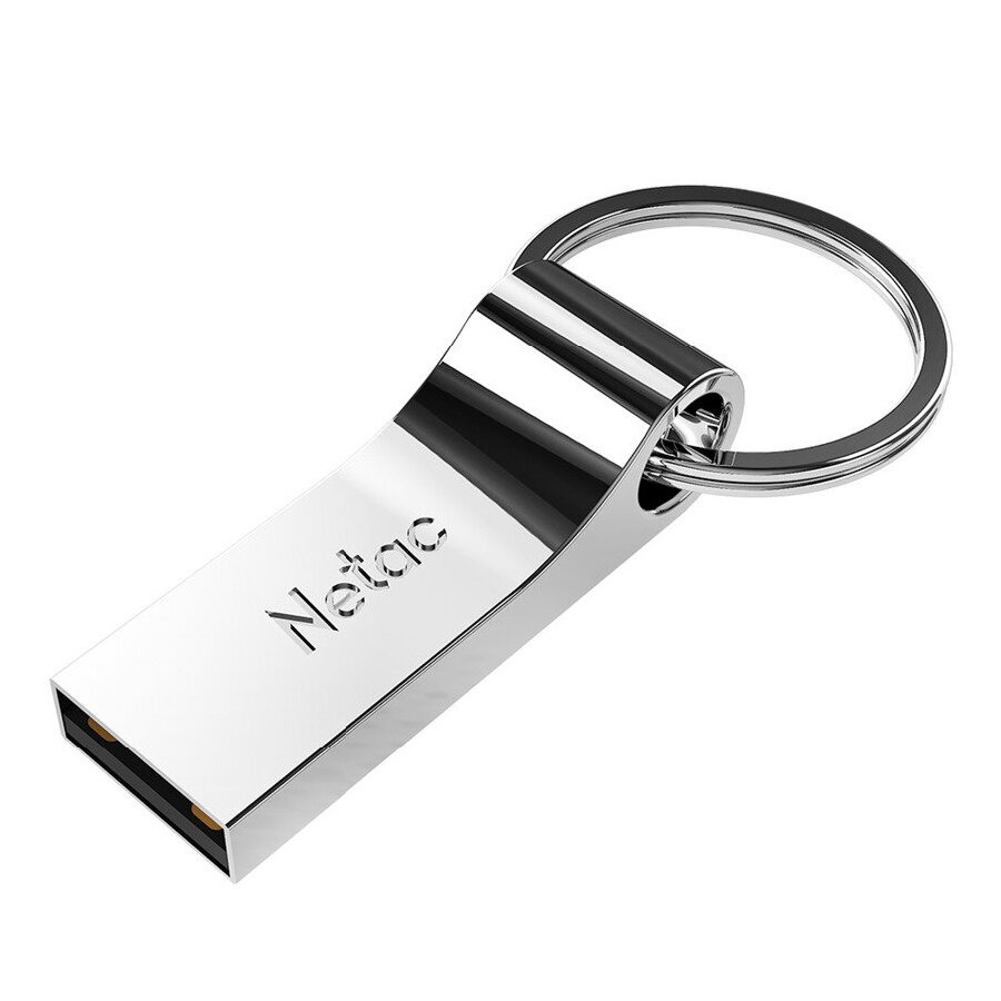 Флешка Netac U275, 32Gb, USB 2.0, Серебристый NT03U275N-032G-20SL