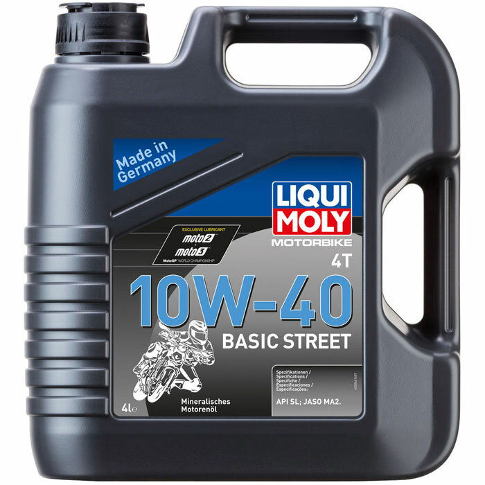 Масло моторное Motorbike 4T 10W-40 Basic Street Liqui Moly 3046 4л