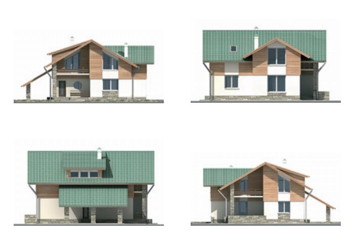 Проект дома Plans-52-42 (180 кв.м, газобетон) - фотография № 2