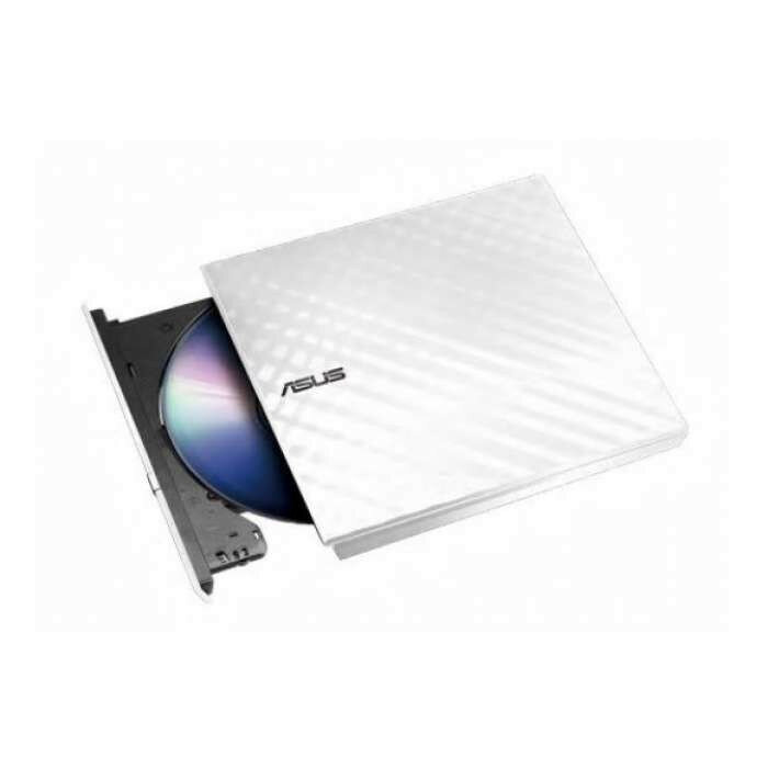   ASUS SDRW-08D2S-U LITE/WHT/G/AS retail, dvd-rw, external ; 90-DQ0436-UA221KZ, 3 year