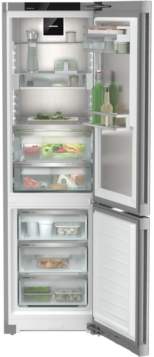 Двухкамерный холодильник Liebherr CBNstd 5783-20 001 нерж. сталь - фотография № 2
