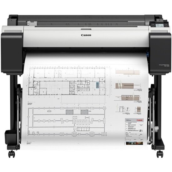 Принтер струйный Canon imagePROGRAF TM-300, цветн., A0, черный/белый