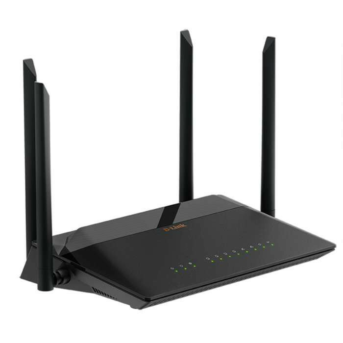 Роутер D-Link DSL-245GR/R1A, VDSL2/ADSL2+ Annex A Wireless AC1200 Dual-Band Gigabit Router with 3G/LTE support.4 10/100/1000Base-T LAN ports (1 selectable WAN port), RJ-11 DSL port and 1 USB port. 802.11b