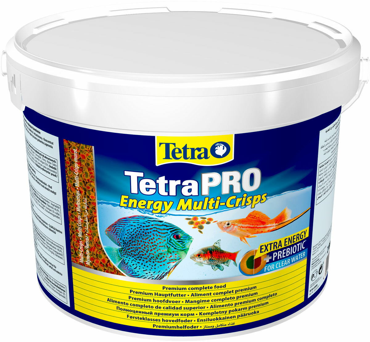 TETRA PRO ENERGY корм чипсы для всех видов рыб для дополнительной энергии (500 мл х 4 шт)