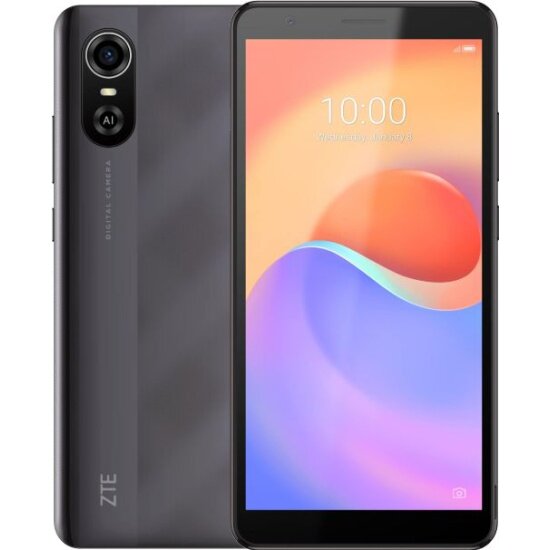 Смартфон ZTE 32Gb 2Gb серый 6" (ZTE BLADE A31 PLUS GREY)