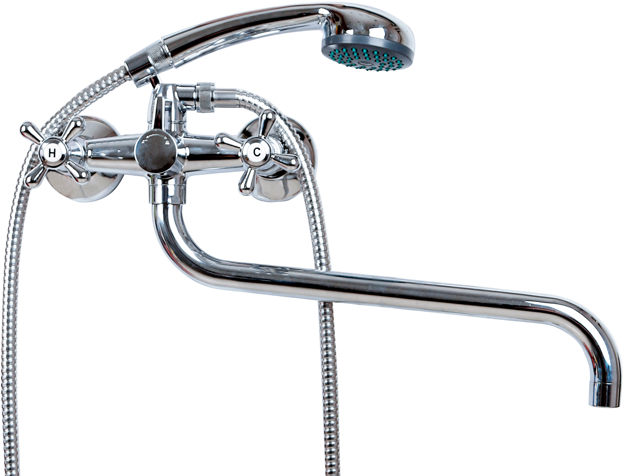 Смеситель Orange One Life P03-221cr универсальный