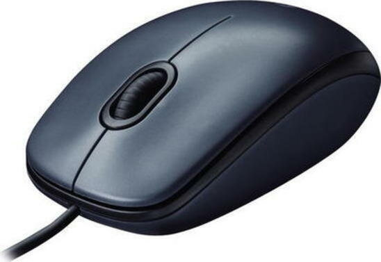   Logitech M90 Optical Mouse Dark Grey USB (910-001794) .