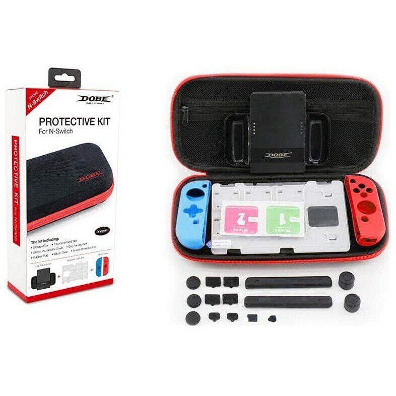 Набор аксессуаров Protective Kit DOBE TNS-1749 для Nintendo Switch