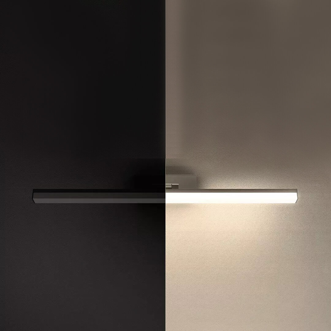 Подсветка для зеркал Xiaomi Yeelight Constant Mirror Front Light 600 mm Black (A2102L600) - фотография № 4