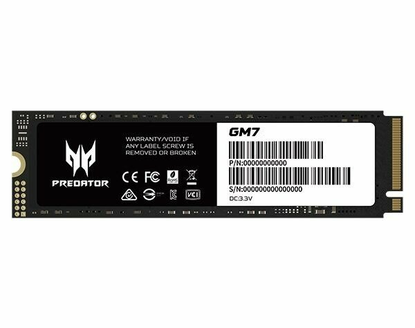 SSD M.2 2280 PCIe 4.0 x4 1 TB Acer Predator GM7 7200/6300 MB/s BL.9BWWR.118