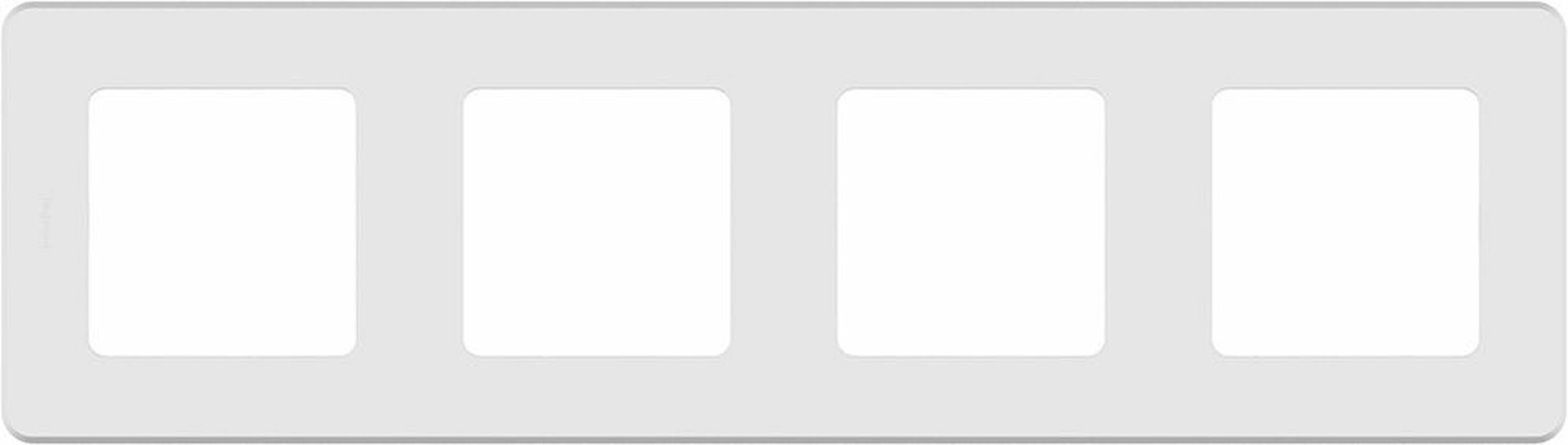 Рамка 4 пост. (белый) Legrand INSPIRIA