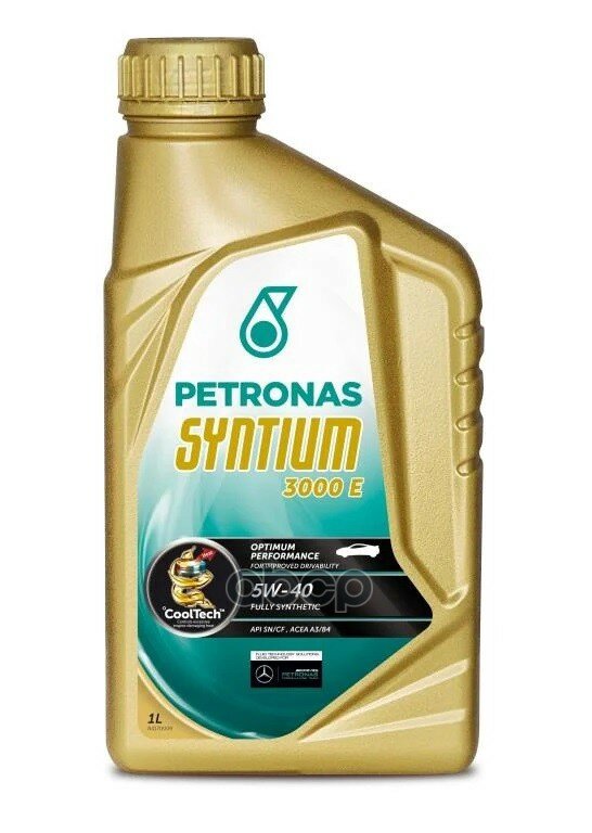 PETRONAS Масло Моторное Petronas Syntium 3000 E Синт. 5W-40 1Л.