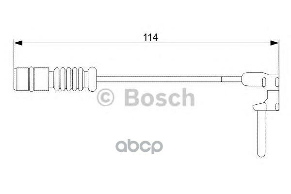 1 987 473 011_=Qbws0212=22577F [1635401717] !Датчик Износа Колодок Mb W163 All 98-05 L=114 Bosch арт. 1987473011