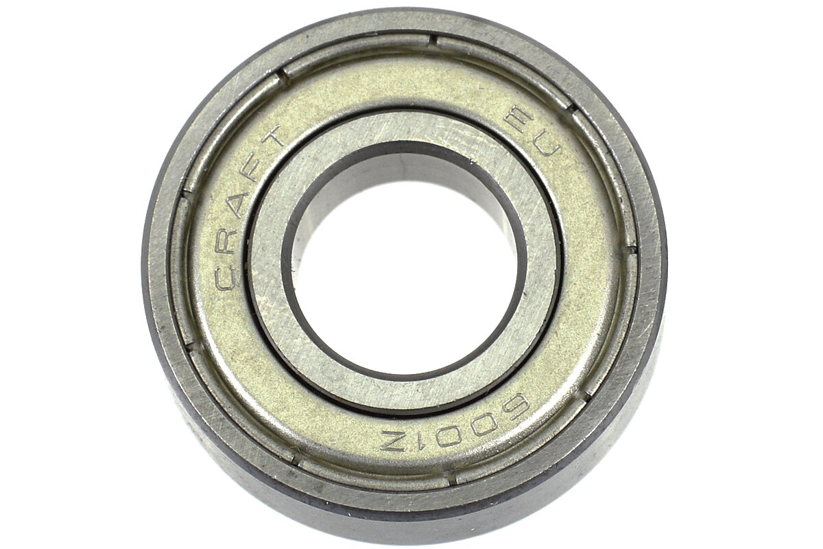 Подшипник шариковый 6001-Z 12x28x8 мм для пилы циркулярной (дисковой) аккумуляторной ИНТЕРСКОЛ ДПА-160/18В (s/n 577.****)