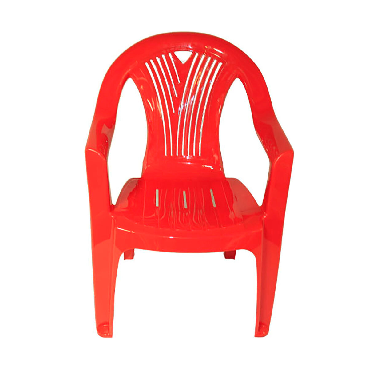 Кресло пластиковое Стандарт Пластик Салют 84 x 66 x 60 см красное